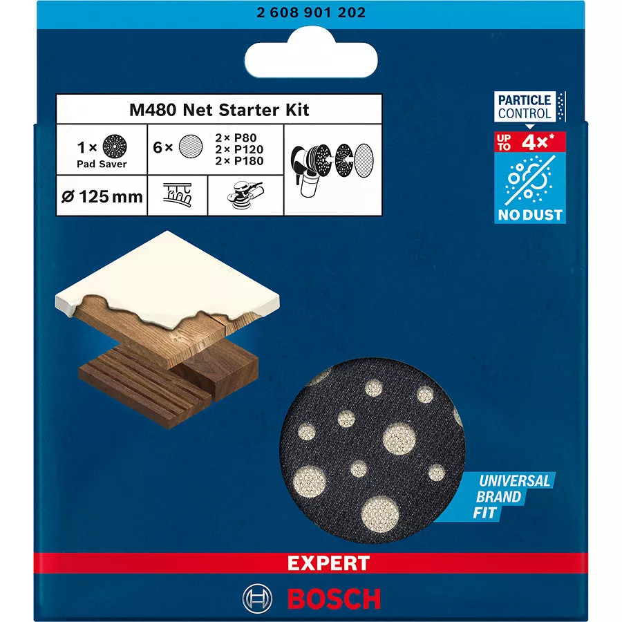 Set 7 pièces EXPERT M480 125mm Bosch